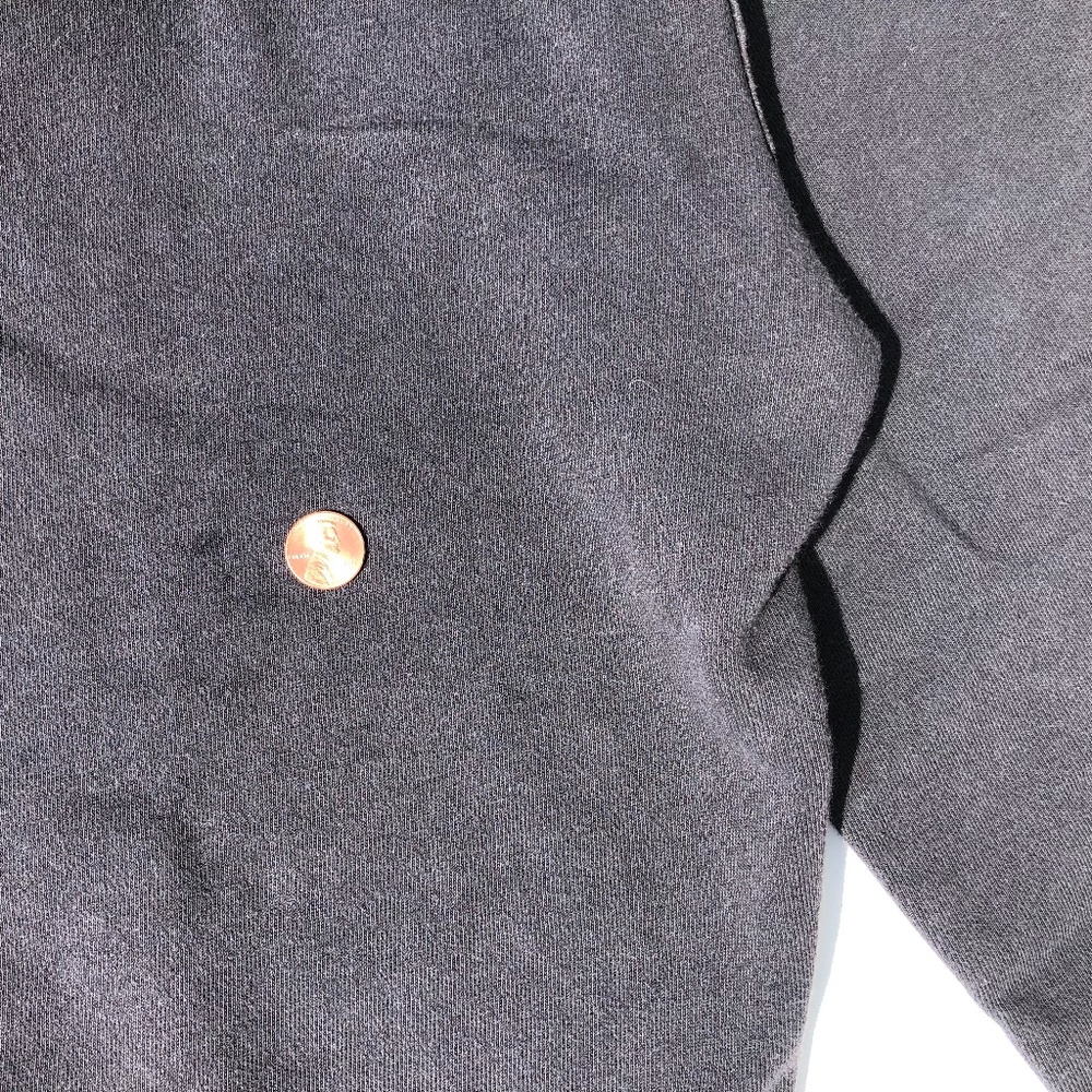 American Eagle Hoodie Women XS Extra Small Dark Grey Pullover Sweatshirt AS IS - Picture 7 of 8